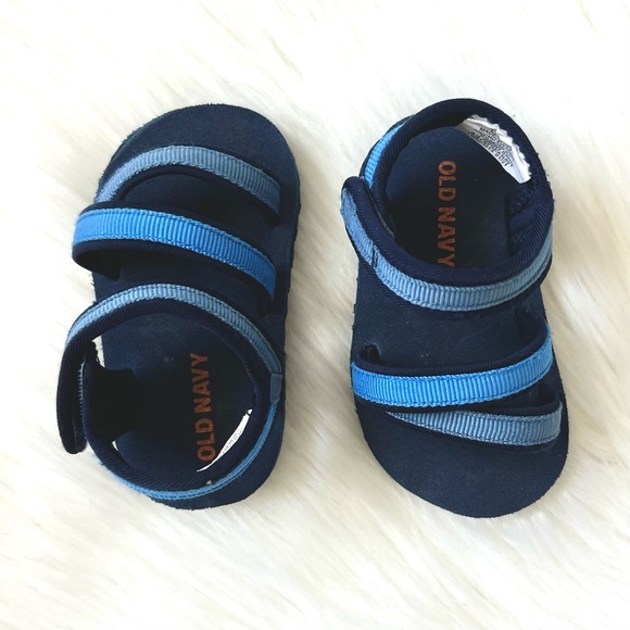 (❄️3/$24) Blue Baby Boy Sandals - Picture 3 of 7
